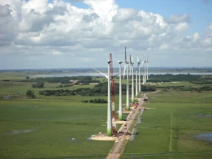 Parcs éoliens d'Osório. Brésil