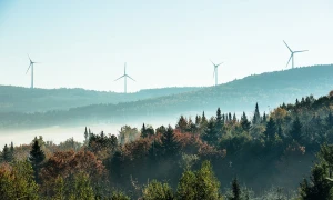 De l'Érable wind farm. Canada