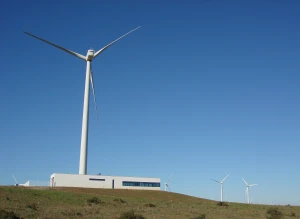 La Herrería and Pasada de Tejeda wind farms. Cádiz