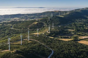 Serras Faro-Farelo wind farms. Galicia