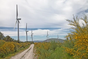 Centrales éoliennes Serras Faro-Farelo. Galice