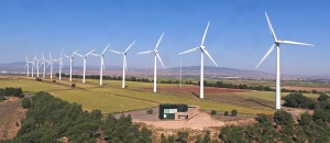 Centrales éoliennes Montes de Cierzo. Navarre