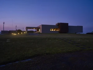 Centro Institucional en los parques eólicos de Osório. Brasil